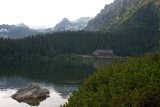 Popradské pleso, v pozadí Rysy