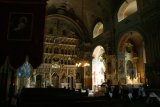 Interiér řeckokatolické katedrály v Užhorodě