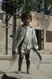 Jodhpur - špinavé dítko v chudší čtvrti pod pevností