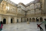 Jodhpur - další z nádvoří paláce