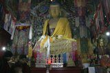 Darjeeling - klášter v Ghúmu - socha budhy