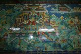 Darjeeling - budistický klášter - malby na zdech