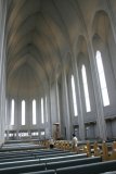 Reykajvík - Hallgrímskirkja zevnitř