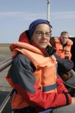 Jökulsárlón - Gábina na palubě