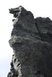 Lávové útvary Dimmuborgir - skalní věž