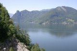 Na cestě k ferátě Naturfreundsteig - jezero Traunsee