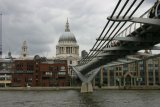 Kopule sv. Pavla a Milenium Bridge