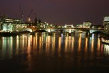 Noční Londýn - Temže a London Bridge