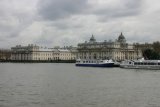 Příjezd lodí do Greenwiche - námořní akademie