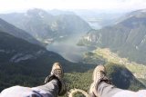 Paragliding - a už letíme nad údolím