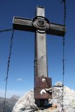 Vrcholový kříž na Elferspitze