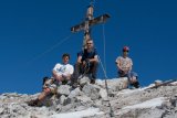 Kleiner Bettelwurf (2650 m n. m.) - Petr, Radek, Martin
