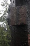 Pomník Hanse Simona na Ještědském hřebeni