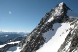 Großglockner se Stüdlgratem od Erzherzog-Johann-Hütte