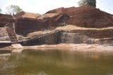 Sigiriya - vodní nádrž na Lví skále