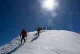 Poslední kroky na vrchol Cevedale