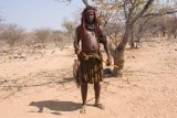 Himbská vesnice - náčelník