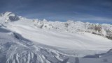 Ledovec Fürkelferner pod Zufallspitze